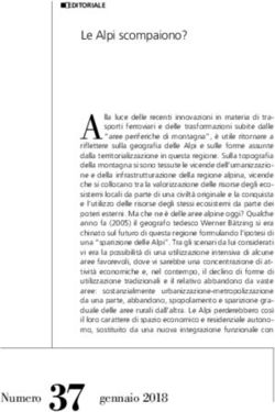 Le Alpi scompaiono? - Gea Ticino