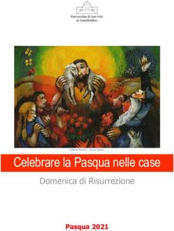 Celebrare la Pasqua nelle case - Domenica di Risurrezione Pasqua 2021 - Parrocchia San Vito al Giambellino