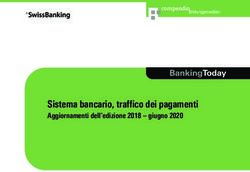 Sistema bancario, traffico dei pagamenti - Aggiornamenti dell'edizione 2018 - giugno 2020 - Banking Today