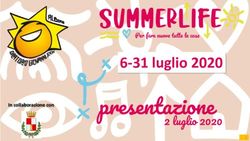 Presentazione 2 luglio 2020 - 6-31 luglio 2020 - Oratorio di Albino