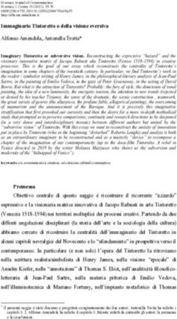 Immaginario Tintoretto o della visione eversiva Alfonso Amendola, Antonella Trotta