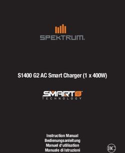 S1400 G2 AC Smart Charger (1 x 400W) - Instruction Manual Bedienungsanleitung Manuel d'utilisation Manuale di Istruzioni - Spektrum