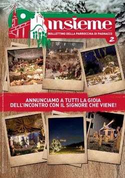 2 ANNUNCIAMO A TUTTI LA GIOIA DELL'INCONTRO CON IL SIGNORE CHE VIENE! - ARCIDIOCESI DI UDINE