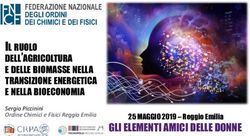 GLI ELEMENTI AMICI DELLE DONNE - IL RUOLO DELL'AGRICOLTURA E DELLE BIOMASSE NELLA TRANSIZIONE ENERGETICA E NELLA BIOECONOMIA