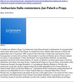 Ambasciata Italia commemora Jan Palach a Praga - IIC Praga
