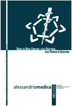 Alessandriamedica - Al Medica ott 2018.qxp_Layout 1 11/10/18 13:52 Pagina 1 - Ordine Provinciale dei ...
