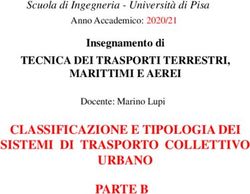 CLASSIFICAZIONE E TIPOLOGIA DEI SISTEMI DI TRASPORTO COLLETTIVO URBANO ...