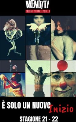 È SOLO UN NUOVO Inizio - STAGIONE 21