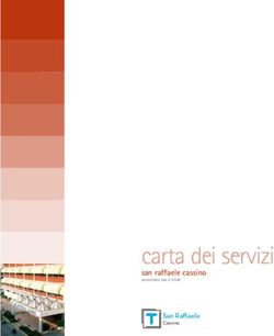 Carta dei servizi san raffaele cassino - Poliambulatori San Raffaele