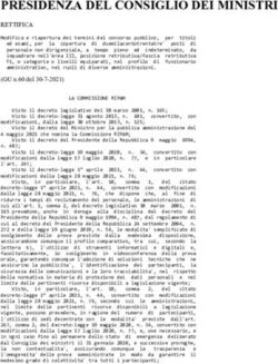PRESIDENZA DEL CONSIGLIO DEI MINISTRI - RETTIFICA - Ticonsiglio