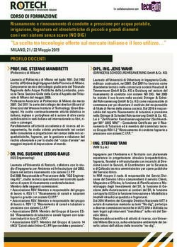 CORSO DI FORMAZIONE - Servizi a Rete