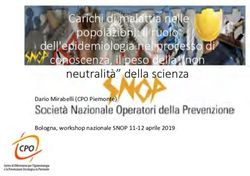 Carichi di malattia nelle popolazioni: il ruolo dell'epidemiologia nel processo di conoscenza, il peso della "non neutralit&agrave;" della scienza ...