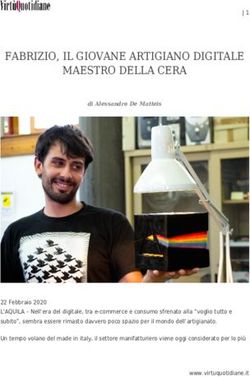 FABRIZIO, IL GIOVANE ARTIGIANO DIGITALE MAESTRO DELLA CERA