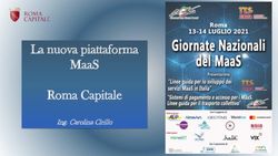 La nuova piattaforma MaaS Roma Capitale - Ing. Carolina Cirillo - Club Italia
