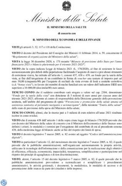Ministero della Salute - LeggiOggi