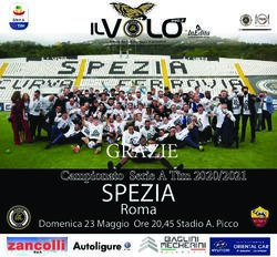 SPEZIA GRAZIE Roma - Spezia Calcio