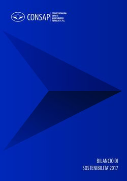 BILANCIO DI SOSTENIBILITA' 2017 - ConsumerLab