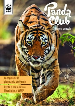 Numero omaggio - La regina della giungla sta arrivando Per te e per la natura: l'iscrizione al WWF