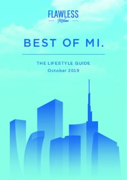 BEST OF MI . THE LIFEST YLE GUIDE - October 2019 - Flawless Milano