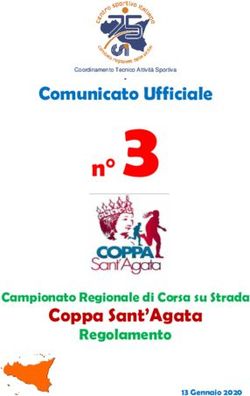 N 3 Comunicato Ufficiale - Coppa Sant'Agata Regolamento - Csi Sicilia