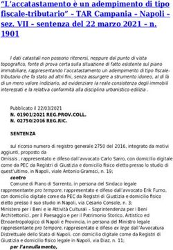 "L'accatastamento &egrave; un adempimento di tipo fiscale-tributario" - TAR Campania - Napoli - sez. VII - sentenza del 22 marzo 2021 - n. 1901