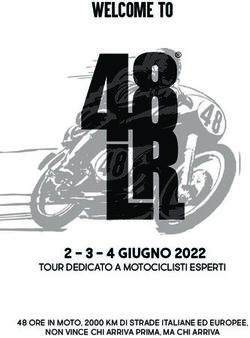 WELCOME TO GIUGNO 2022 TOUR DEDICATO A MOTOCICLISTI ESPERTI - 48 LONG RUN