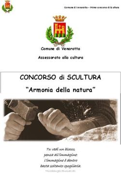 CONCORSO di SCULTURA "Armonia della natura" - Comune di Venarotta Assessorato alla cultura