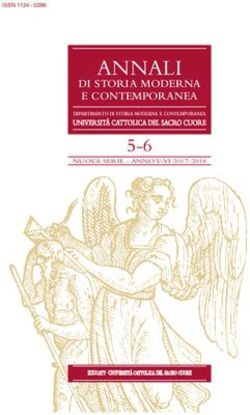 ANNALI DI STORIA MODERNA E CONTEMPORANEA - Annali di Storia moderna e ...