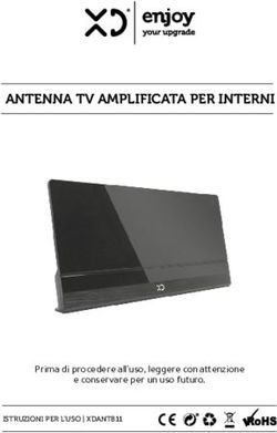 ANTENNA TV AMPLIFICATA PER INTERNI - Prima di procedere all'uso, leggere con attenzione e conservare per un uso futuro - Enjoy