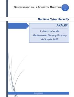 Maritime Cyber Security - ANALISI OSSERVATORIO SULLA SICUREZZA MARITTIMA L'attacco cyber alla - Assoporti