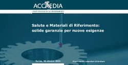 Salute e Materiali di Riferimento: solide garanzie per nuove esigenze - Accredia