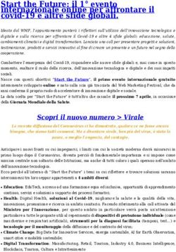 Covid-19 e altre sfide globali.