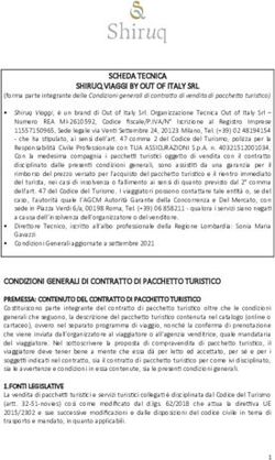 SCHEDA TECNICA SHIRUQ VIAGGI BY OUT OF ITALY SRL