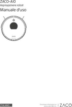 ZACO-A10 Manuale d'uso Aspirapolvere robot