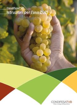 Istruzioni per l'uso 2021 - CondifesaTVB - Condifesa Treviso