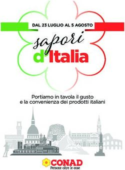D'Italia Portiamo in tavola il gusto e la convenienza dei prodotti italiani - DAL 23 LUGLIO AL 5 AGOSTO - Conad