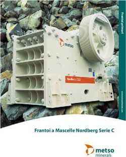 Frantoi a Mascelle Nordberg Serie C