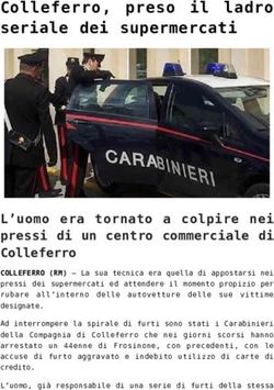Colleferro, preso il ladro seriale dei supermercati - L'Osservatore d'Italia
