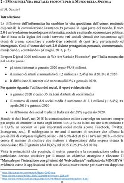 La diffusione disponibile la comunicazione istantanea tra persone in ogni parte del mondo. Il web che si basa sulla logica dei social network: ...