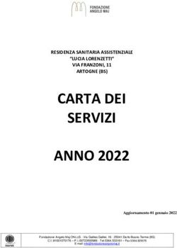 CARTA DEI SERVIZI ANNO 2022