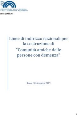 Linee di indirizzo nazionali per la costruzione di "Comunità amiche delle persone con demenza" - Roma, 18 dicembre 2019 - Regioni.it
