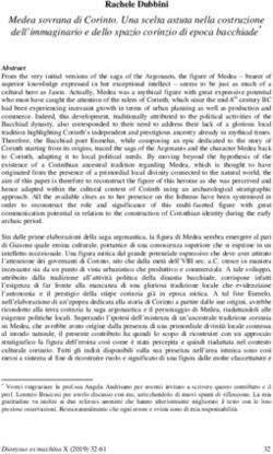 Medea sovrana di Corinto. Una scelta astuta nella costruzione dell'immaginario e dello spazio corinzio di epoca bacchiade