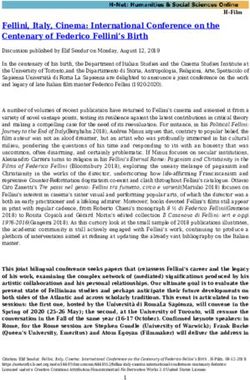 Fellini, Italy, Cinema: International Conference on the Centenary of Federico Fellini's Birth - H-Net