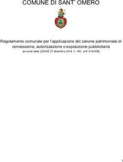 COMUNE DI SANT' OMERO - Regolamento comunale per l'applicazione del canone patrimoniale di concessione, autorizzazione o esposizione pubblicitaria ...