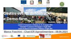 Marco Foschini - Clust-ER Agroalimentare 08.06.2021 - agrifood.clust-er.it - Veneto Agricoltura