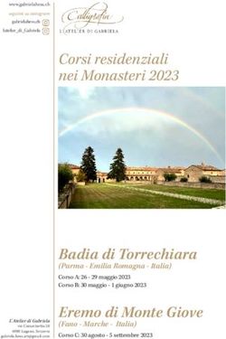 Corsi residenziali nei Monasteri 2023 - Badia di Torrechiara