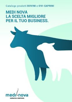 MEDI NOVA LA SCELTA MIGLIORE PER IL TUO BUSINESS - Catalogo prodotti BOVINI e OVI-CAPRINI