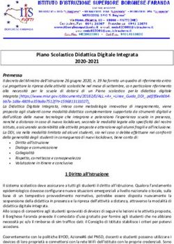 Piano Scolastico Didattica Digitale Integrata 2020-2021