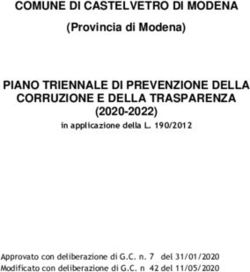 COMUNE DI CASTELVETRO DI MODENA - PTPC 2020 2022 rev1