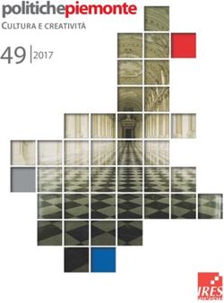 Politichepiemonte CULTURA E CREATIVITÀ - 49 |2017 - Politiche Piemonte